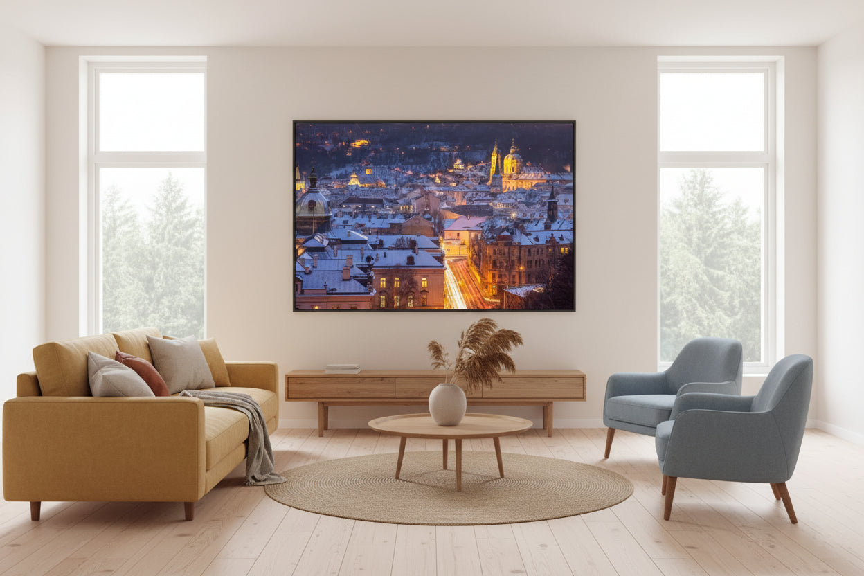 Lesser Town & St. Nicholas Church, Prague — Kirill Rudenko fine art photography (not AI-generated)