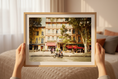 Load image into Gallery viewer, Cours Mirabeau Street Scene — Aix-en-Provence Fine Art Print
