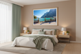 Load image into Gallery viewer, Scenic view of Lake Garda in Italy with turquoise water and mountains, perfect for wall art or poster print.
