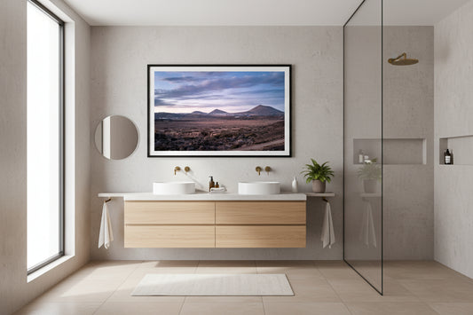 Volcanic Landscape, Lanzarote — archival fine art print on museum-grade paper