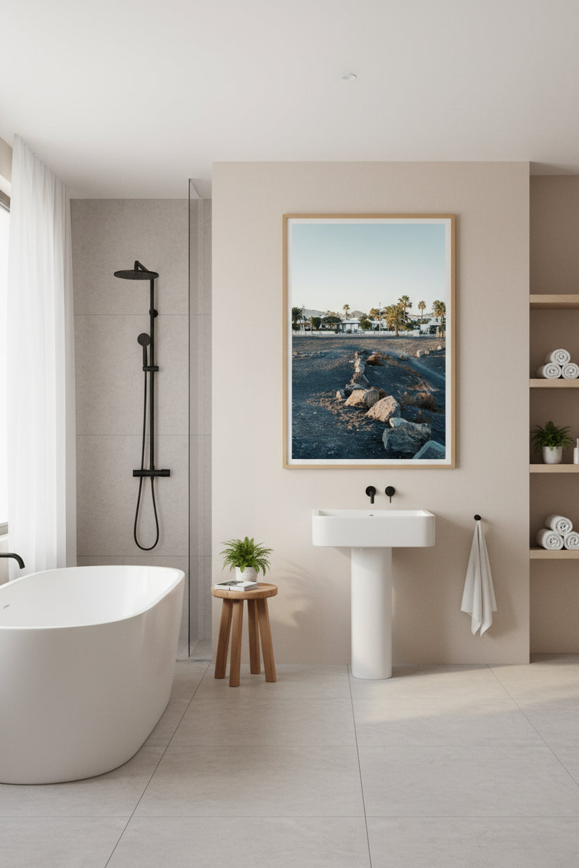 Sunset Village, Lanzarote — original fine art photograph by Kirill Rudenko, Fattrol