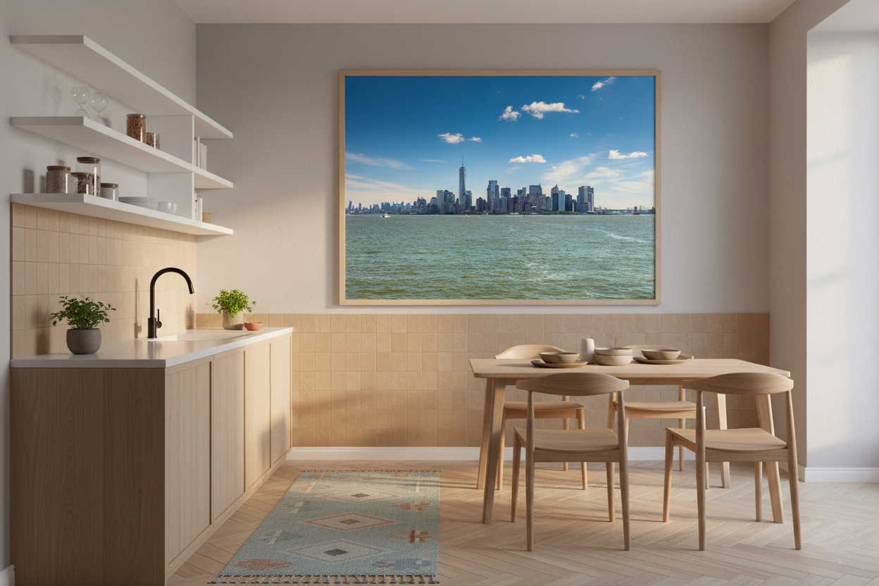 Manhattan Skyline & One WTC, New York — archival fine art print on museum-grade paper