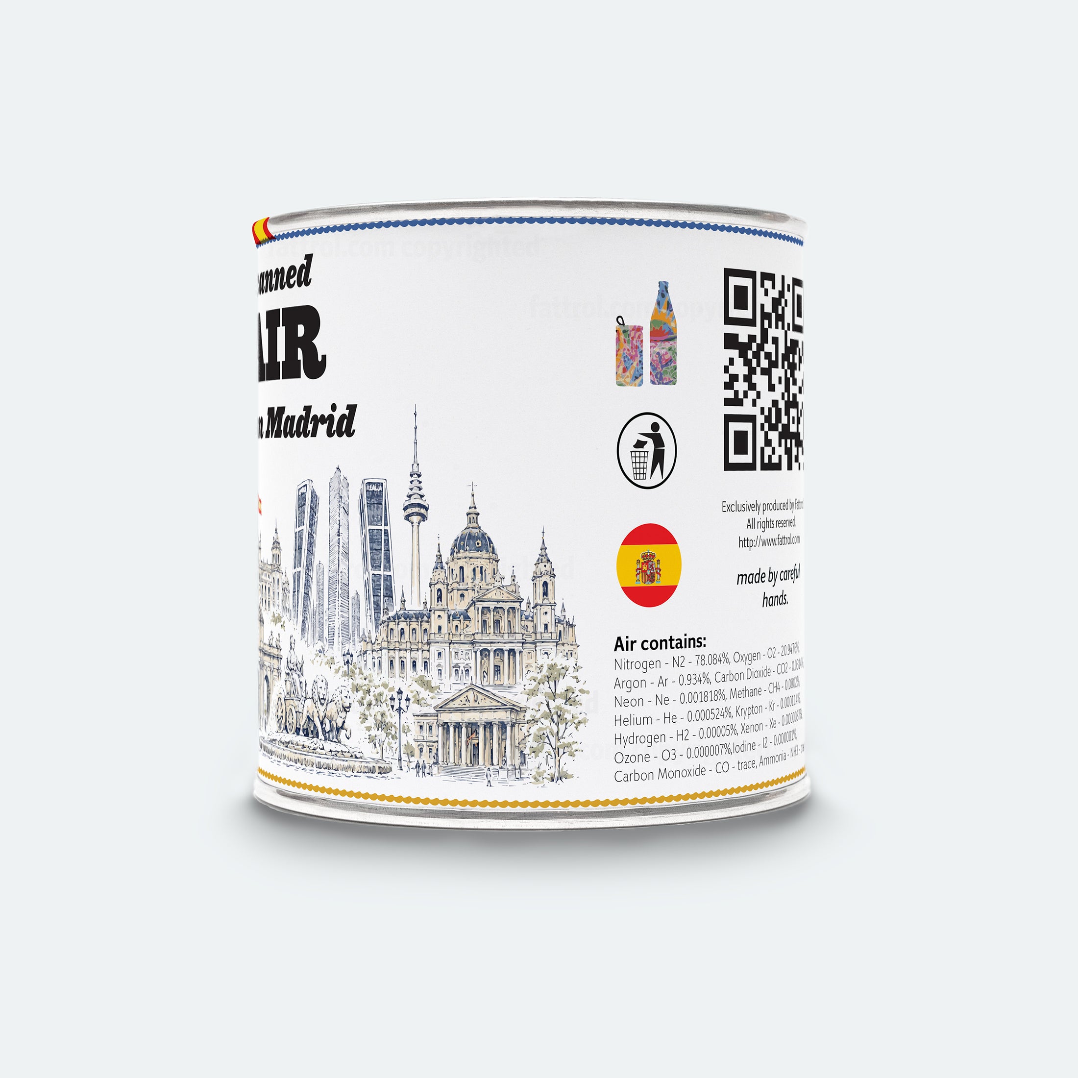 Canned Air From Madrid