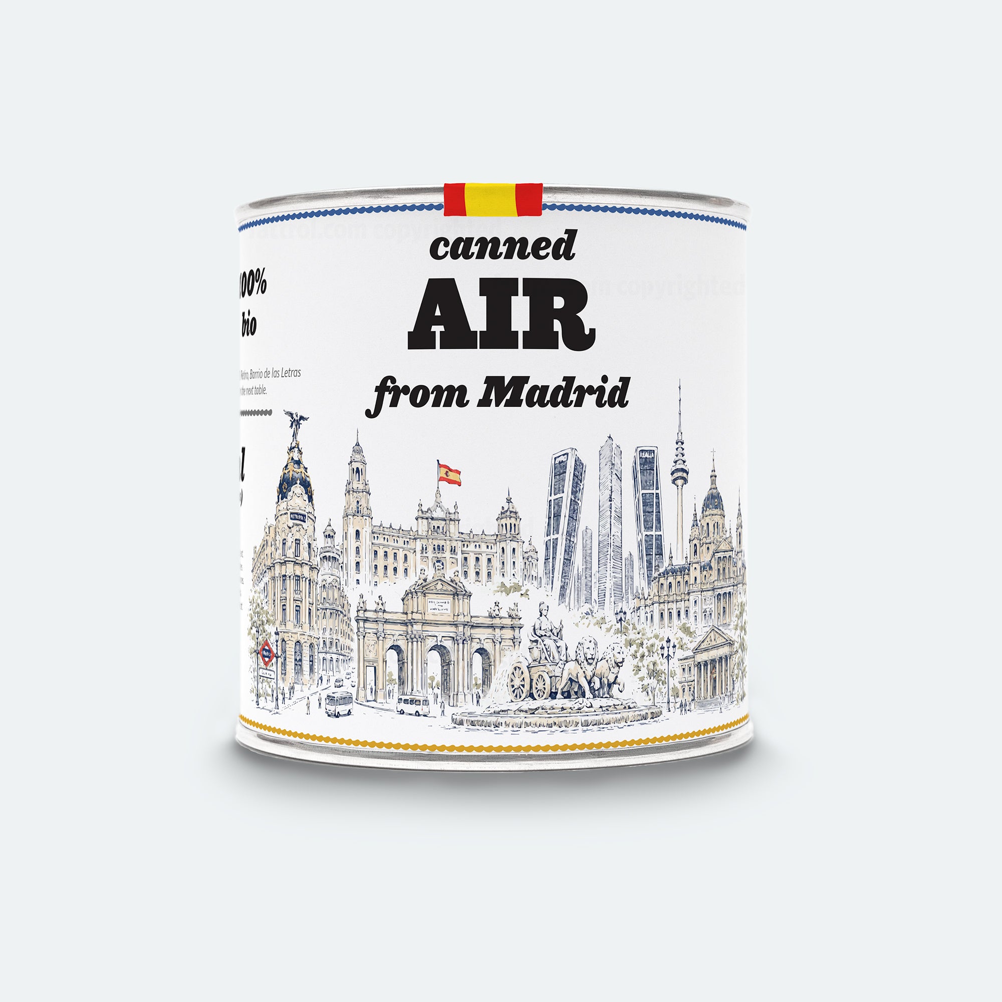 Canned Air From Madrid