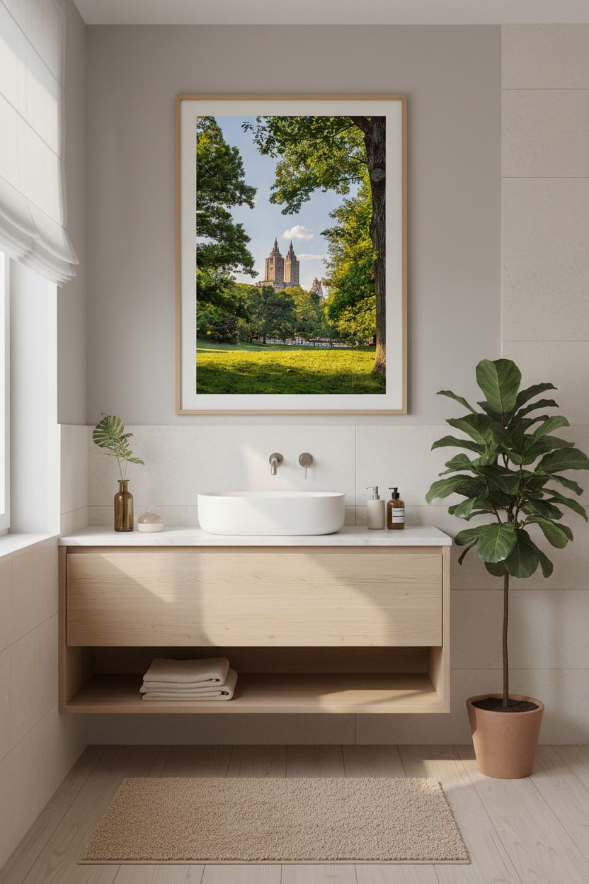 Central Park View, New York — original fine art photograph by Kirill Rudenko, Fattrol