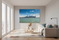 Bild in Galerie-Betrachter laden, Manhattan Skyline & One WTC, New York — Fattrol fine art photography print, framed in interior
