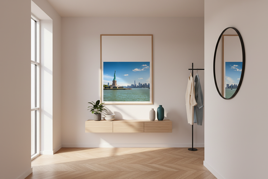 Statue of Liberty & NYC Skyline — archival fine art print on museum-grade paper