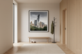 Load image into Gallery viewer, New York City photo print showing modern glass towers and classic architecture
