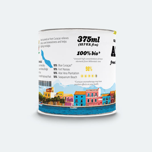 Original Canned Air From Curacao, Gag-Souvenir, Geschenk, Erinnerungsstücke