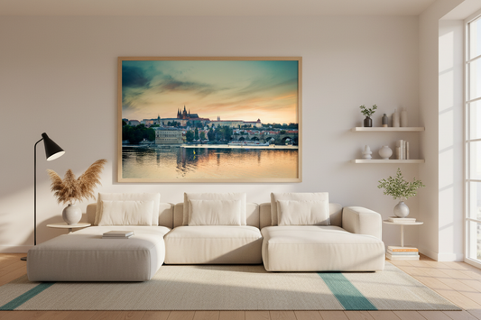 Prague Castle at Sunset – Fine Art Photography Print