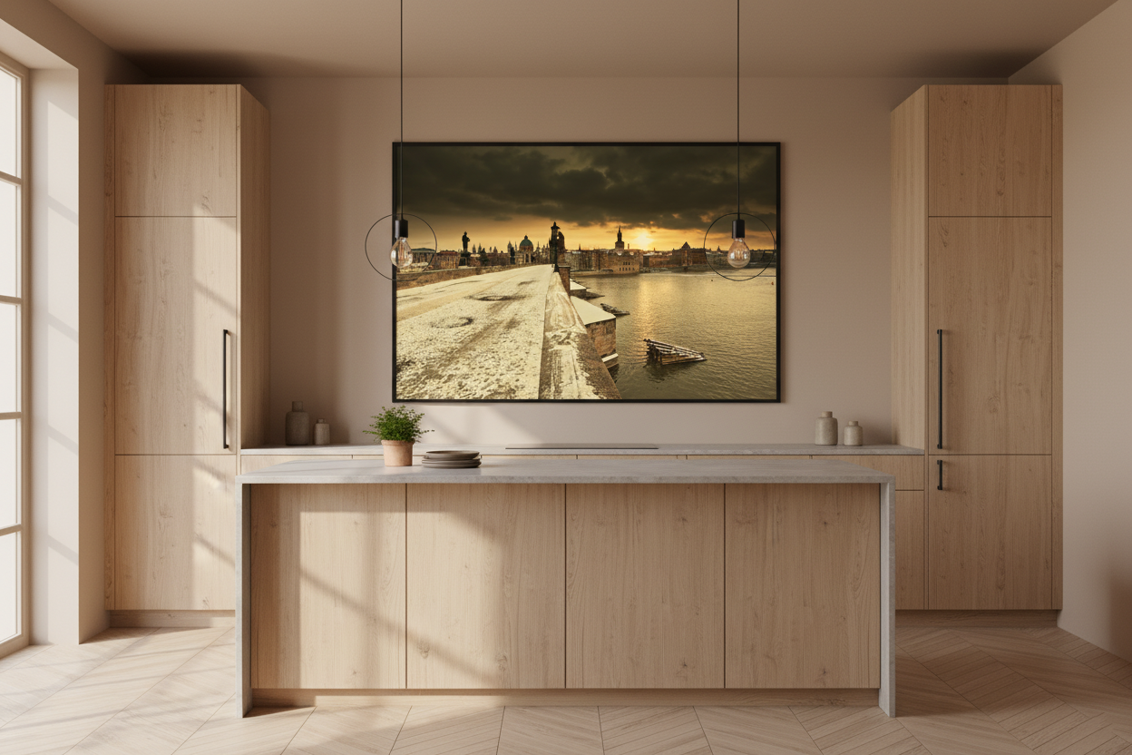 Charles Bridge At Sunrise — Prague Fine Art Print