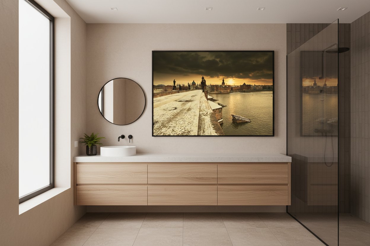 Charles Bridge At Sunrise — Prague Fine Art Print