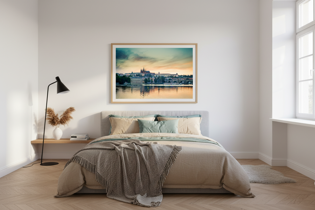 Prague Castle at Sunset – Fine Art Photography Print