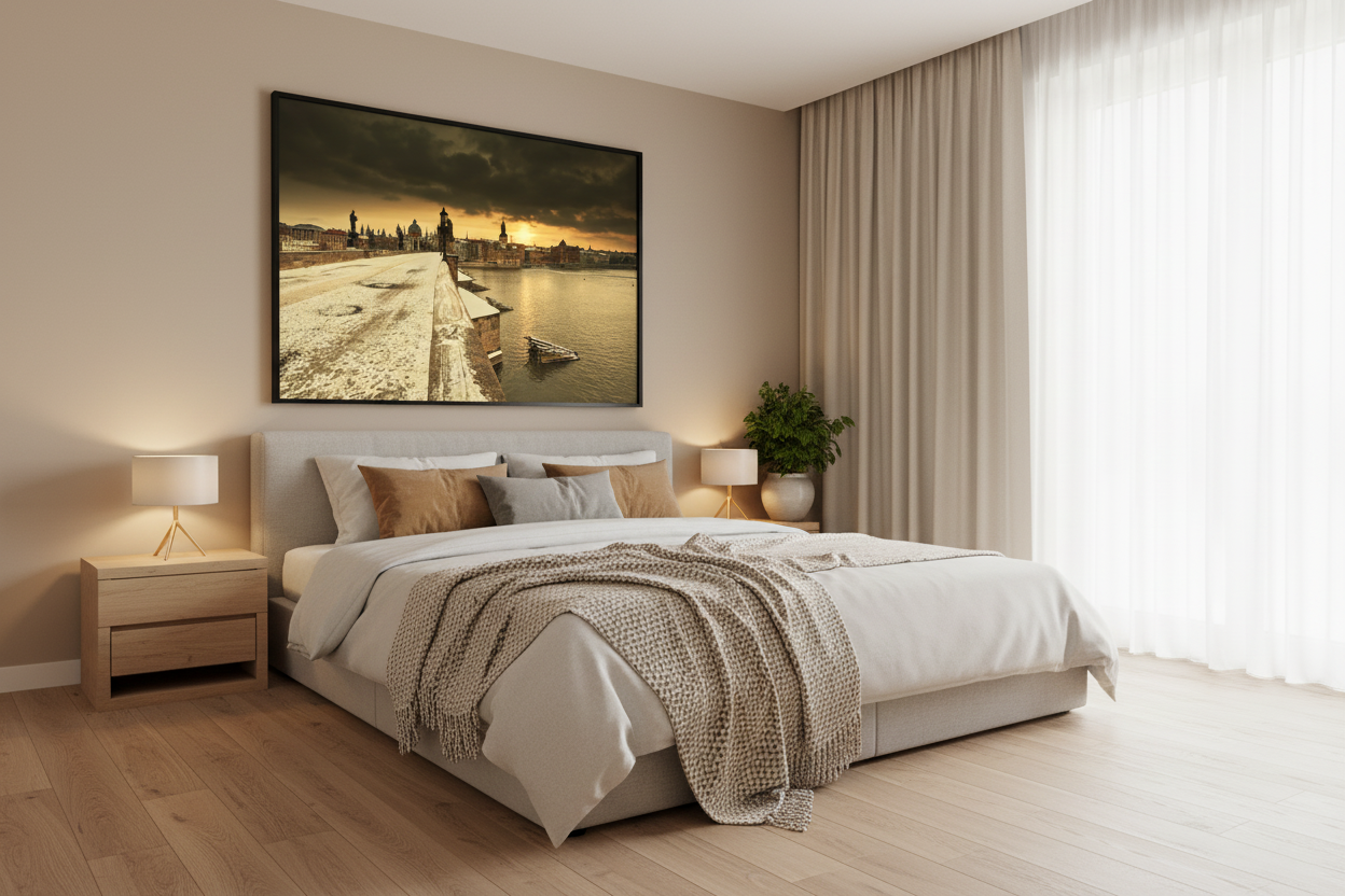 Charles Bridge At Sunrise — Prague Fine Art Print