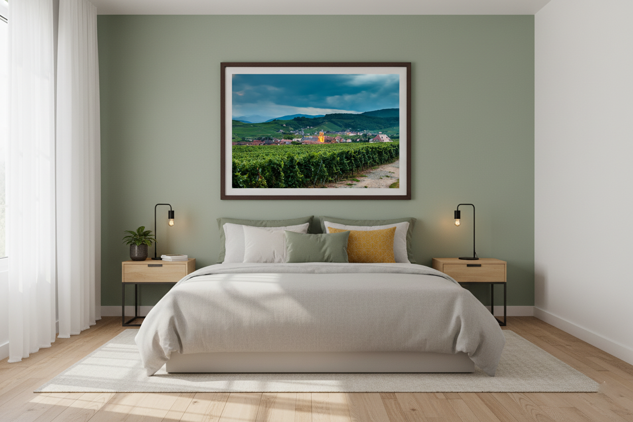 Vineyard Village, Alsace — Kirill Rudenko fine art photography (not AI-generated)