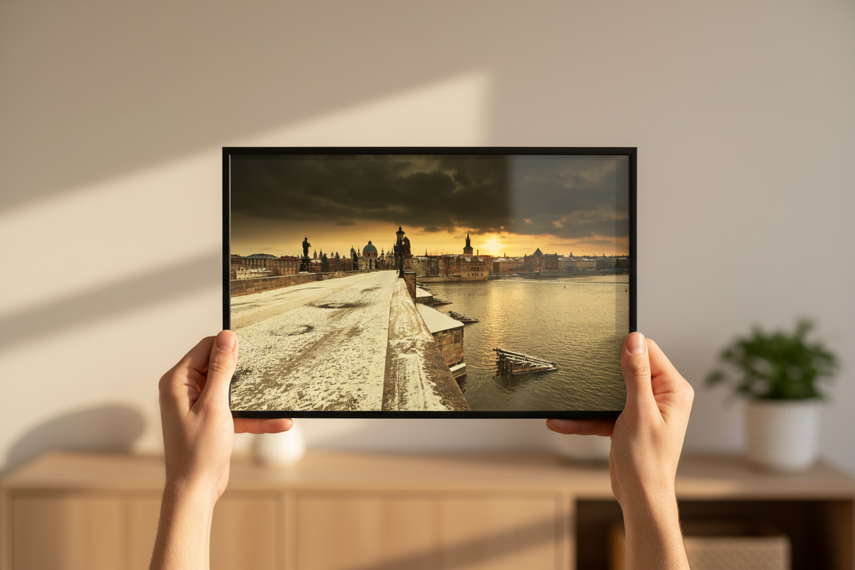 Charles Bridge At Sunrise — Prague Fine Art Print