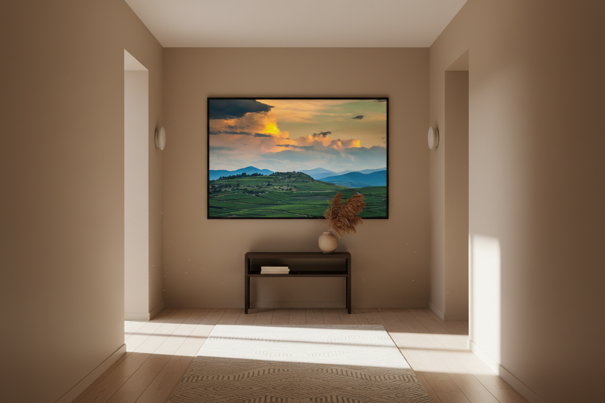 Alsace Vineyards at Sunset, Colmar — Kirill Rudenko original travel art print