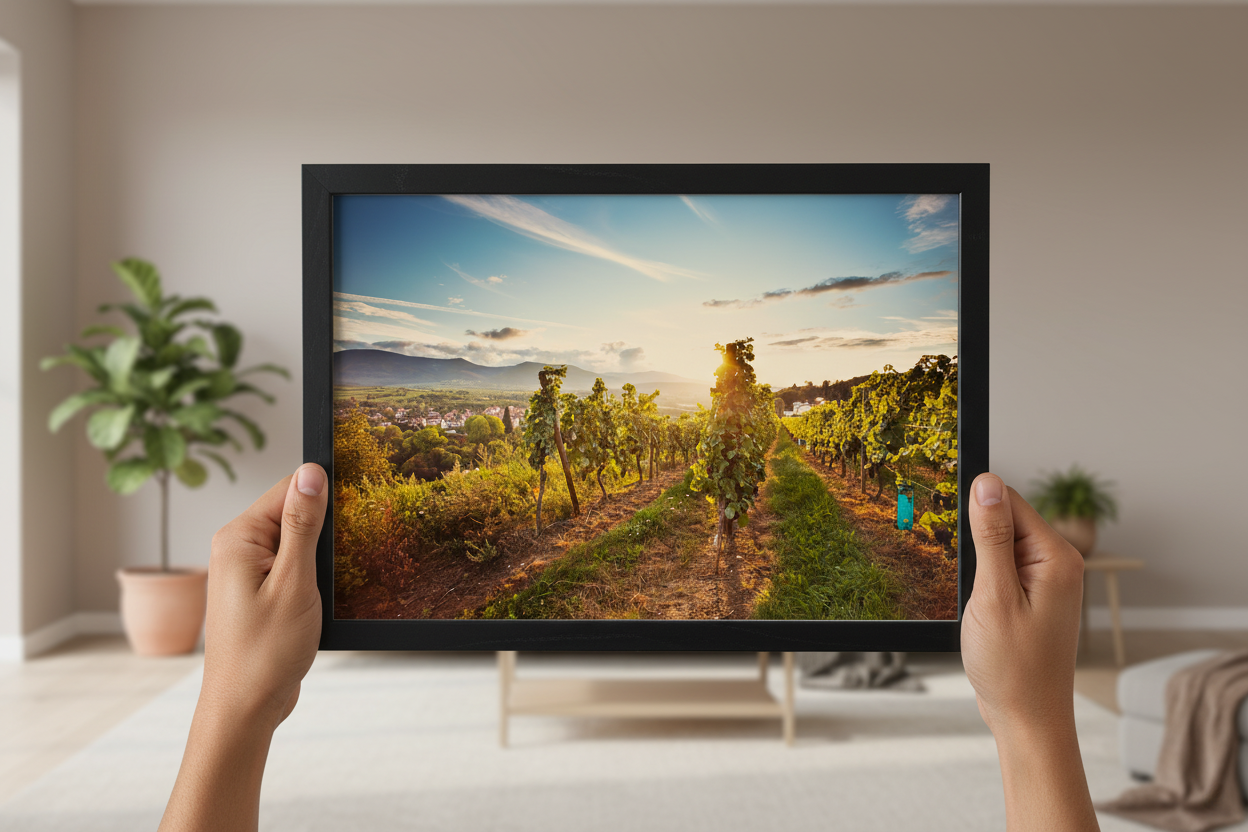 Alsace Vineyard — Obernai Fine Art Print