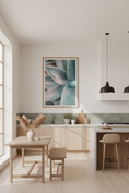 Load image into Gallery viewer, Modern succulent wall art photograph emphasizing leaf patterns and tranquil tones
