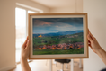 Load image into Gallery viewer, Alsace Vineyards at Dusk, Saint-Hippolyte — wall-art display photograph by Kirill Rudenko
