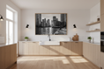 Load image into Gallery viewer, Canary Wharf Skyline — London Fine Art Print
