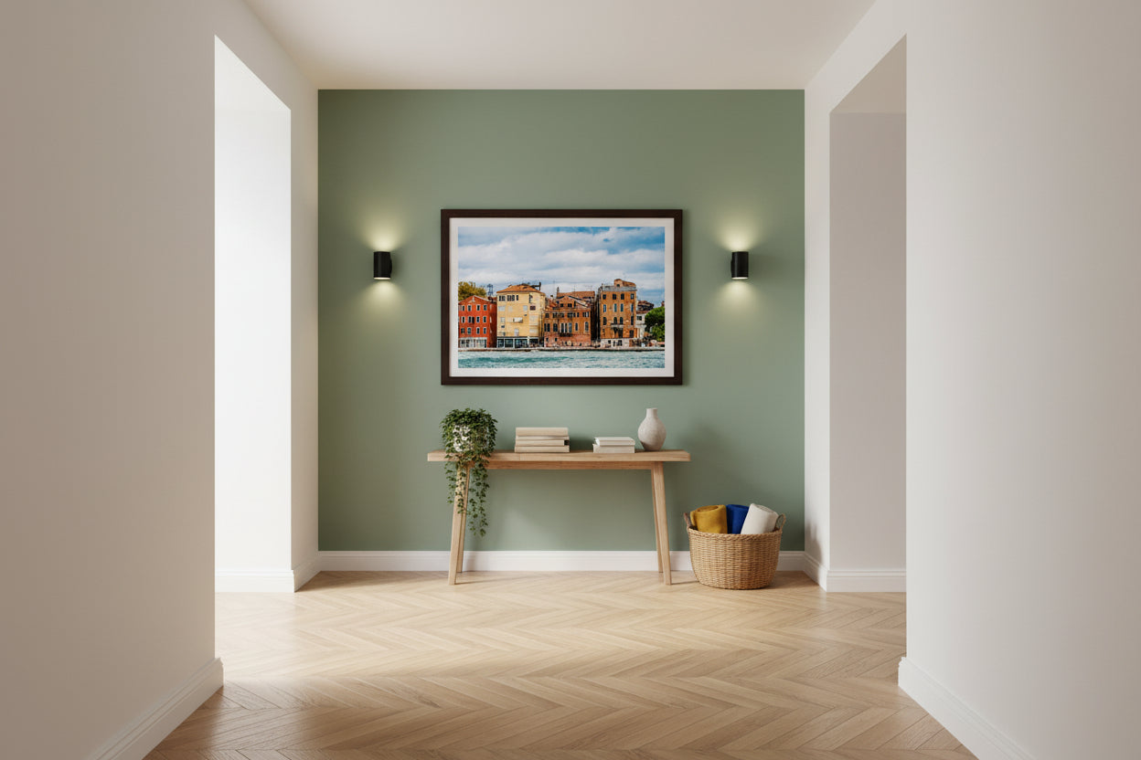 Venetian Canal Houses – Fine Art Photography Print of Venice