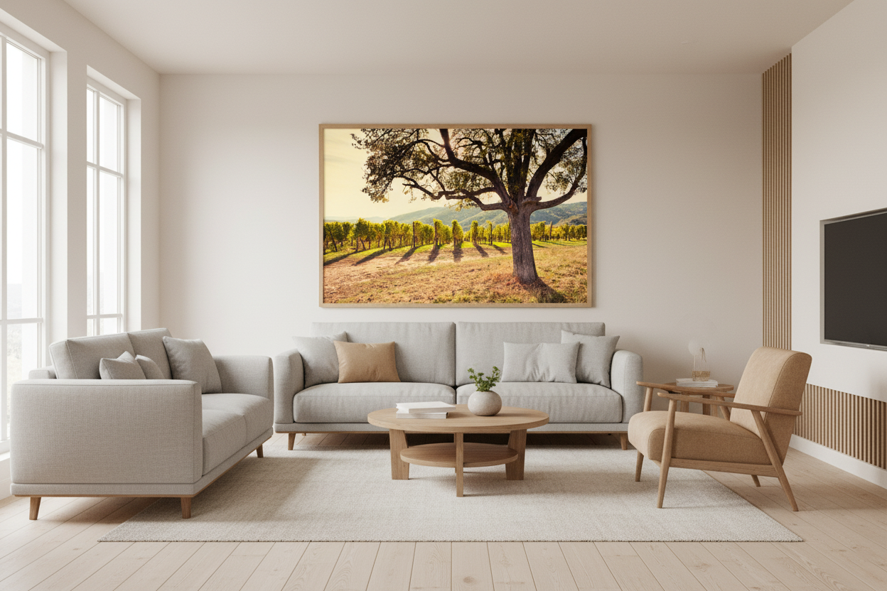 Tuscany Vineyard — Italy Fine Art Print