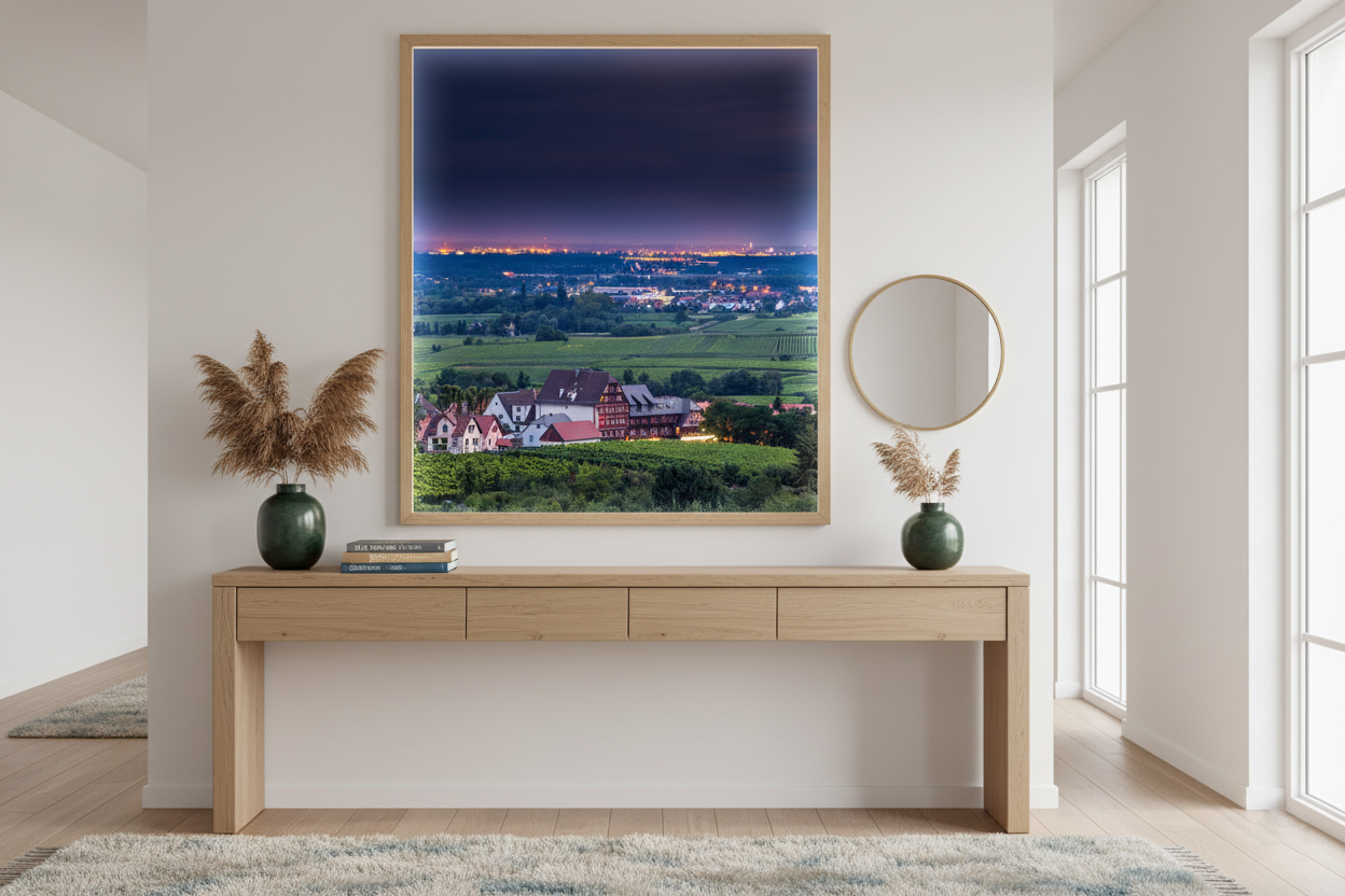 Alsace Vineyards, Colmar — wall-art display photograph by Kirill Rudenko