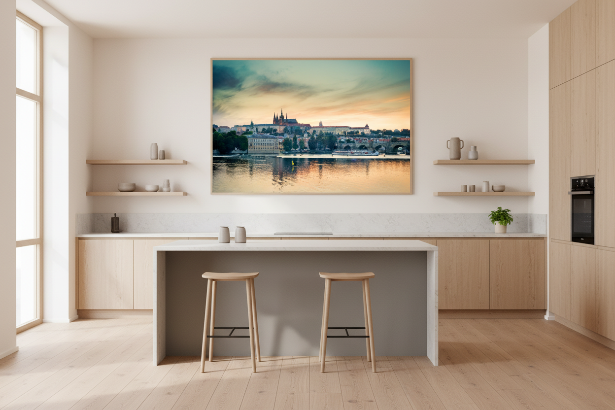 Prague Castle at Sunset – Fine Art Photography Print