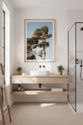 Load image into Gallery viewer, Windblown Palm — Lanzarote Fine Art Print
