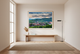 Load image into Gallery viewer, Alsace Vineyards & Village, Saint-Hippolyte — Kirill Rudenko original travel art print
