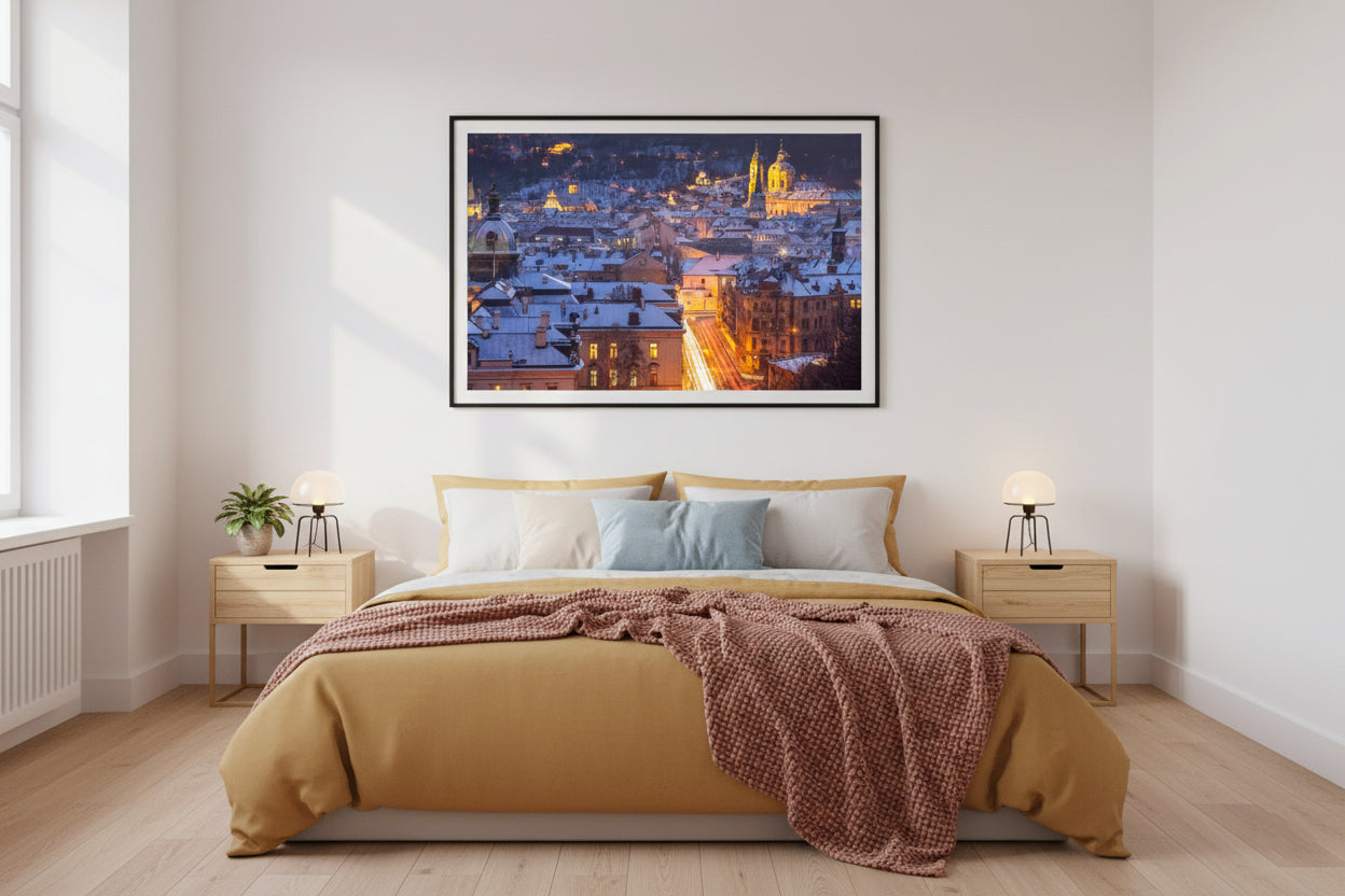 Lesser Town & St. Nicholas Church, Prague — wall-art display photograph by Kirill Rudenko