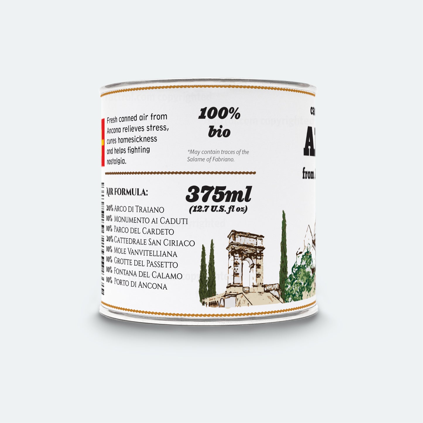 Original Canned Air From Ancona, Italy