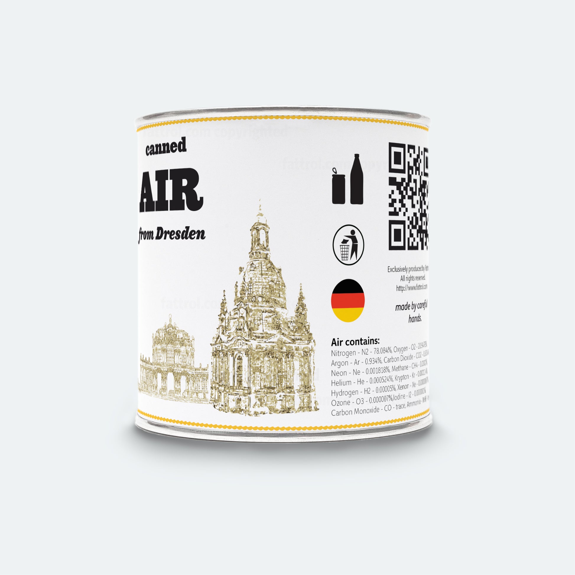 Canned Air from Dresden, Germany