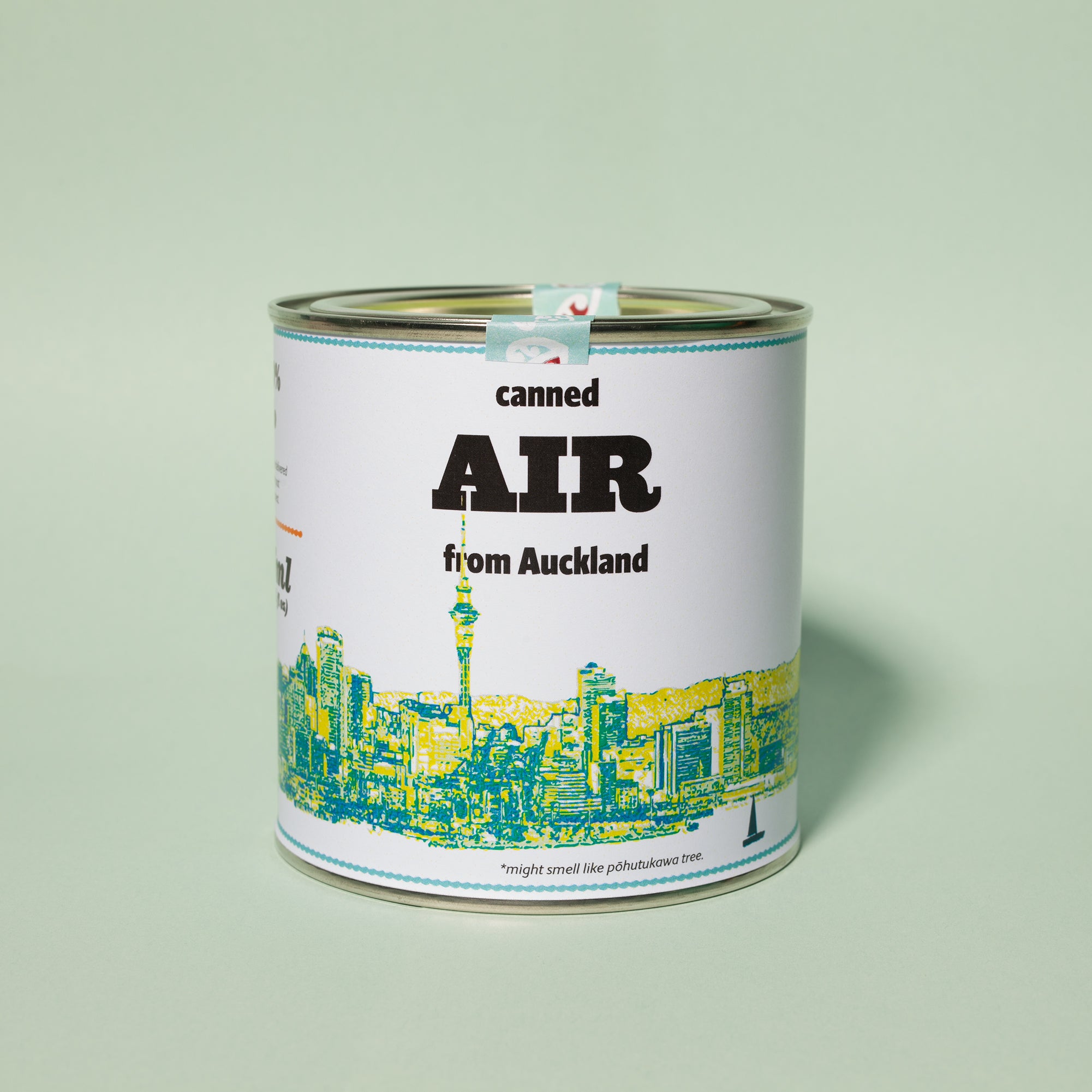 Canned Air of Auckland, New Zealand