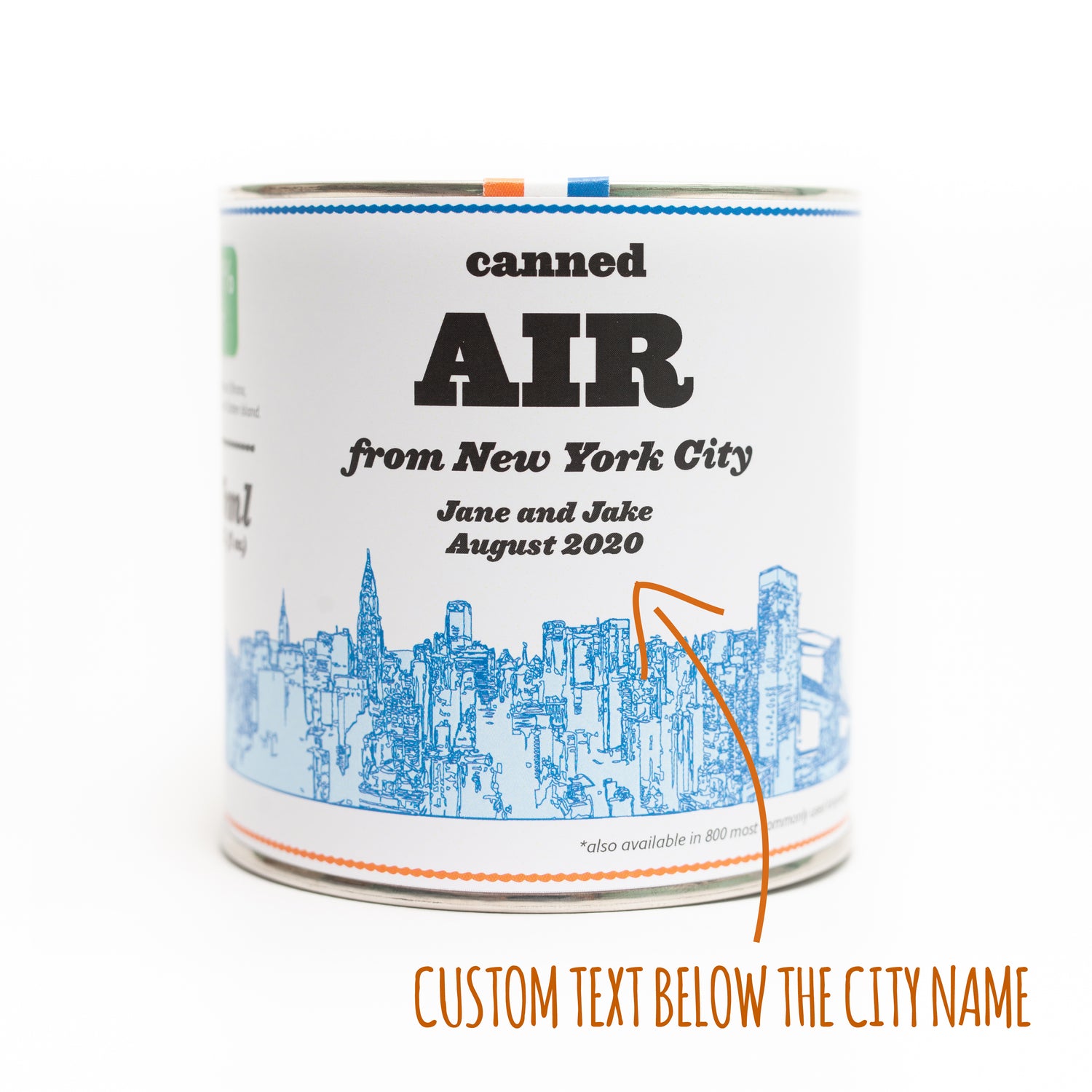 Customizable Canned Air