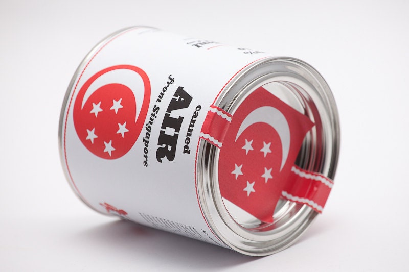 Original Canned Air From Singapore, gag souvenir, gift, memorabilia