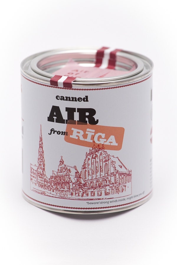 Canned Air From Riga, Latvia