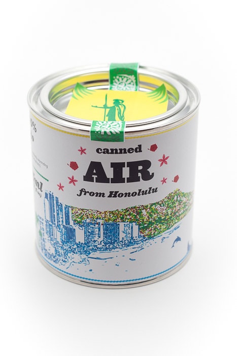 Canned Air From Honolulu, Hawaii