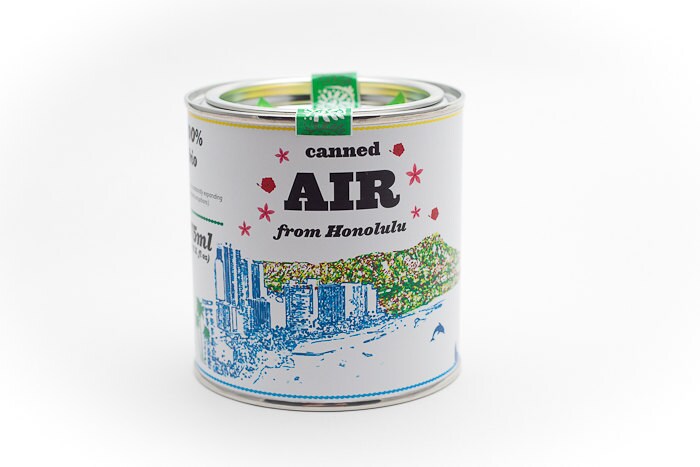 Canned Air From Honolulu, Hawaii