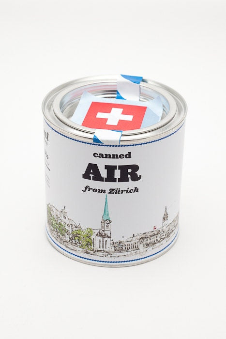 Original Canned Air From Zurich, Switzerland